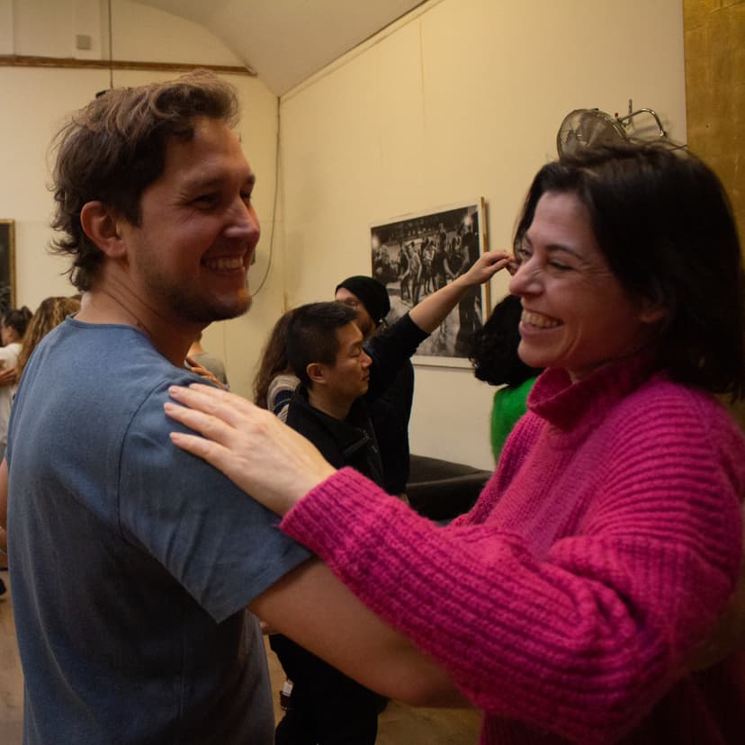 Dancing couple at ZoukLab 1